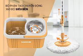 Thương hiệu: Sunhouse Bộ Lau Nhà Xoay 360 Độ Sunhouse Ks-Cl350PO 316.000 ₫