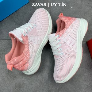 Thương hiệu: ZAVAS Giày thể thao nữ màu trắng hồng, dòng giày sneaker nữ thời trang, đế êm chân tuyệt đối , thoáng khí thương hiệu ZAVAS - S405   279.000 ₫