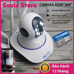Thương hiệu: Yoosee Camera ip Yoosee Wifi 3 Râu 8 Led Có Màu Ban Đêm, xoay 360 độ, Bản Chuẩn 1080Pixel - Hàng Nhập Khẩu   515.000 ₫