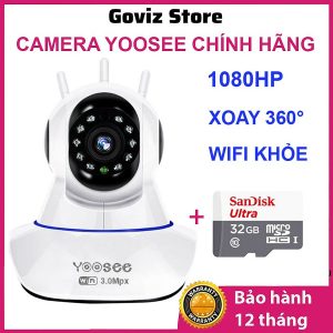 Thương hiệu: Yoosee Camera Wifi Trong Nhà Yoosee 3.0 Full HD, 3 Râu, Xoay 360 độ , Đàm Thoại 2 Chiều, Cảm Biến Báo Động – Hàng nhập khẩu    440.000 ₫