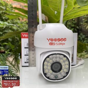 Thương hiệu: Yoosee Camera Yoosee PTZ MINI 28Led 3.0M Xoay 360 độ siêu nét - Có Màu Ban Đêm- Hàng Chính Hãng    439.000 ₫