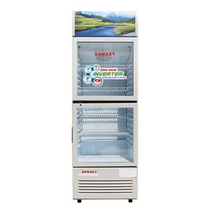 Thương hiệu: Sanaky TỦ MÁT 2 CỬA SANAKY INVERTER 170 LÍT VH-218W3L NHÔM (LOW-E) (R600A) - hàng chính hãng   8.309.000 ₫