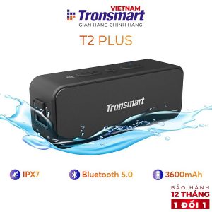 Thương hiệu: Tronsmart Loa Bluetooth 5.0 Tronsmart Element T2 Plus 20W Âm thanh vòm 360 - Hàng chính hãng - Bảo hành 12 tháng 1 đổi 1   625.000 ₫