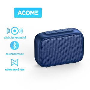 Thương hiệu: Acome (HÀNG MỚI)Loa Bluetooth ACOME A1 Công suất 5W Hỗ trợ TWS ghép đôi 2 loa Âm thanh vòm âm bass trầm thiết kế nhỏ gọn - Hàng chính hãng   149.000 ₫