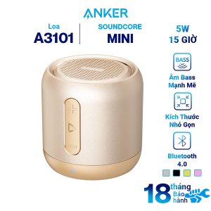 Thương hiệu: Soundcore by Anker Loa Bluetooth Anker Soundcore Mini - A3101 - Hàng Chính Hãng   800.000 ₫