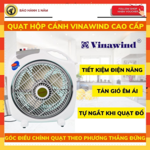Quạt Điện Thống Nhất - Quạt Hộp Vinawind Điện Cơ Thống Nhất QH-300LP/QH-350LP - Quạt Điện Vinawind   ₫387.000 - ₫455.000