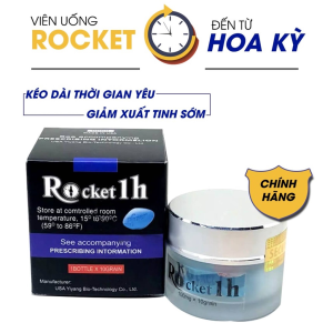 [Hàng MỸ - Cực Mạnh] Rocket 1H Hộp 10 Viên,Tăng Cường Sinh Lý - Khẳng Định Đẳng Cấp Phái Mạnh( CHE TÊN SẢN PHẨM)   ₫33.000 - ₫99.000