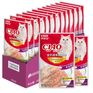 Pate ciao cho mèo 60g nhiều vị bổ dưỡng thức ăn cho mèo ciao thơm ngon kích thích vị giác   1.000 ₫