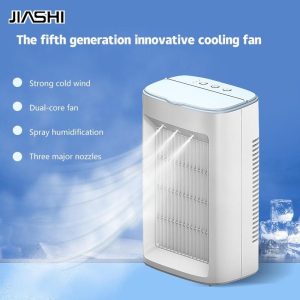 JIASHI Quạt phun sương làm mát mini ba nấc điều hòa không khí   ₫214.000