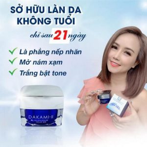 [Chính hãng] Kem DAKAMI Chống Lão Hóa Hàn Quốc, Dưỡng Trắng Da Mặt, Giảm Nám, Tàn Nhang, Xóa Mờ Vết Thâm, Nếp Nhăn, Chân Chim Vùng Mắt    39.000 ₫