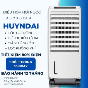 Mã BL-205DLR Quạt điều hòa hơi nước Huyndai điều khiển từ xa Máy làm mát không khí - Hàng chính hãng Bảo hành 12 tháng   ₫1.590.000
