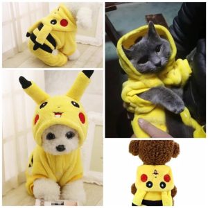 Quần áo giữ nhiệt cho chó mèo hình thú dễ thương cao cấp  25.000 ₫