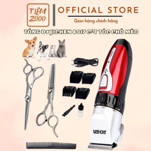 Tông Đơ Cắt Tỉa Lông Chó Mèo Jichen 8017, Bộ Bụng Cụ Làm Đẹp Cho Thú Cưng, Loại Cao Cấp Cắt Ngắn Lông Và Không Ồn, Đổi Trả Bảo Hành   109.000 ₫