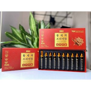 (Date 4/2025) Nước Hồng Sâm Đông Trùng Hạ Thảo BoGo Hàn Quốc Hộp 10 Óng - 20 Óng x 20ml   ₫330.000
