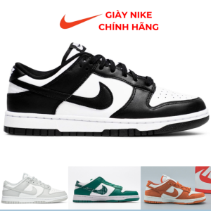[Miễn phí đổi size] Xách tay chính hãng Nike Dunk Low Dunk Low Black White authentic   1.789.000 ₫