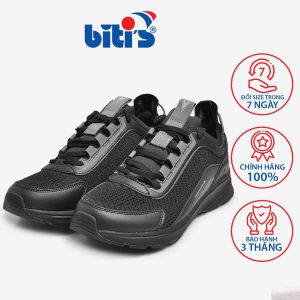 [Mẫu Mới] Giày Thể Thao Nữ Bitis Hunter Core - Checkmate Collection HSW000100DEN (Đen)  738.000 ₫