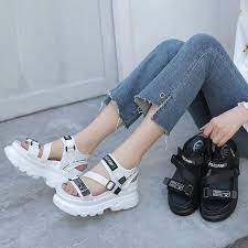 [Hoàn Tiền 15%]HOÀN TIỀN 15% - Sandal nữ Ulzzang dép quai hậu đế cao thời trang thiết kế năng động trẻ trung SPM-RAW 004   115.000 ₫