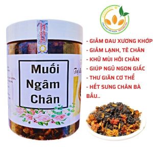 [ MUA 3 TẶNG 1 ] Muối ngâm chân thảo dược, muối ngâm khử mùi hôi chân giúp thải độc tố, giảm đau xương khớp - 500gr  29.000 ₫