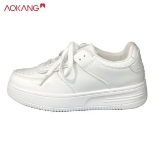 Aokang giày trắng nhỏ Giày thường ngày đế dày cho học sinh Giày nữ mới cho nữ  109.000 ₫