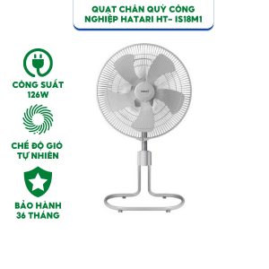 ( HÀNG SẴN CÓ) Quạt chân quỳ công nghiệp Thái Lan Hatari HT- IS18M1 45CM 114W - Hàng chính hãng  1.490.000 ₫