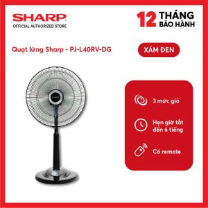 [Voucher Upto 6 Triệu] Quạt lửng Sharp có điều khiển PJ-L40RV-DG/WH | 50W | Cảm biến an toàn | Điều chỉnh độ cao linh hoạt | Cuộn dây motor bằng đồng  1.160.000 ₫