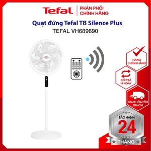 Quạt đứng Tefal Turbo Silence Plus VH689690 có remote - Công suất 80W, hẹn giờ - Bảo hành chính hãng 24 tháng - Hỏa tốc 2H HCM  1.483.000 ₫
