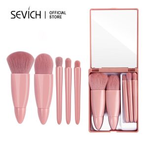 Bộ Cọ Trang Điểm SEVICH, Dụng Cụ Cọ Làm Đẹp Phấn Má Hồng Phấn Nền Du Lịch Đa Năng Tiện Dụng  68.550 ₫