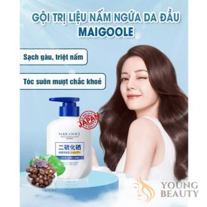 Dầu gội giảm nấm ngứa da đầu Maigoole - Dầu gội sạch gàu, nấm, giảm dầu nhờn, tóc khỏe suôn mượt - Shiny Beauty World  203.670 ₫