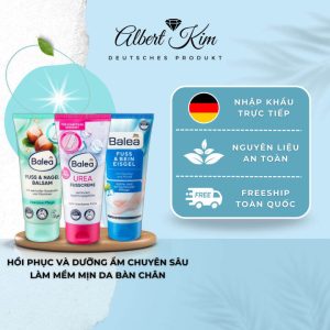 [ Hàng Đức ] Kem dưỡng da chân Balea tinh dầu bạc hà - 100ml  105.000 ₫