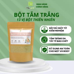 Bột Tắm Trắng Hapuganic Trắng Da Giảm Thâm Tẩy Tế Bào Chết  29.000 ₫