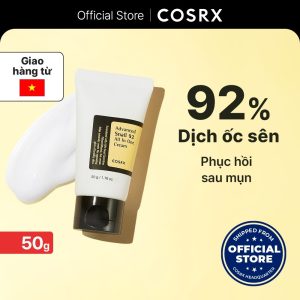 [Giao hàng từ Việt Nam] Kem dưỡng ốc sên COSRX dạng tuýp 100g/50g với 92% chiết xuất dịch ốc sên ₫204.000 - ₫367.000