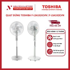 [KHO HN - HCM] Quạt đứng Toshiba F-LSA10(H)VN | F-LSA10(K)VN - Công suất 50W - Hàng Chính Hãng ₫925.000