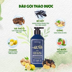Dầu gội thảo dược Nam Nung xanh dương giảm gàu, hỗ trợ mọc tóc hiệu quả 653.000₫