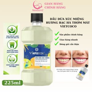 Dầu Dừa Súc Miệng Vietcoco Hương Bạc Hà Thơm Mát - Hỗ Trợ Trắng Răng, Làm Sạch Khoang Miệng 42.500₫