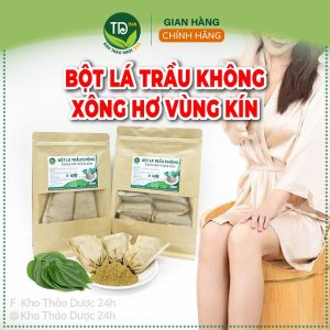 (SALE TẾT) Bột Lá Trầu Không Xông Vùng Kín Cỏ Lành 12 Gói- Làm Sạch, Làm Hồng & Se Khít 86.220₫