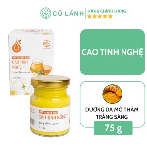 (SALE TẾT) Mặt Nạ Cao Tinh Nghệ Cỏ Lành 75G Dưỡng Da Mờ Thâm, Nám, Giúp Da Trắng Sáng 31.000₫
