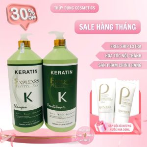 [Chính Hãng] Cặp Dầu Gội Xả K Explexrs keratin 2000ml Giảm Rụng Tóc, Kích Mọc Tóc, Phục Hồi Tóc Hư Tổ 159.000₫ - 399.000₫