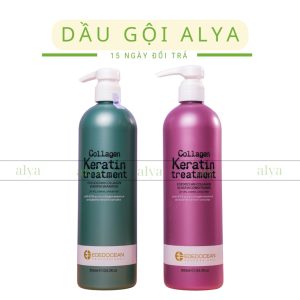 Cặp Dầu Gội Xả Keratin Ededocean Treatment 800ML Giảm Rụng Tóc, Kích Mọc Tóc, Phục Hồi Tóc Hư Tổn 🎯️🎯️🎯CHÍNH HÃNG. ALYA 90.000₫ - 350.000₫