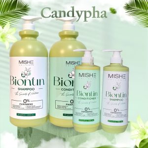 [Lẻ Gội] Cặp Gội Xả Mishe Collagen Biotin Dung Tích 2000ml Bảo Vệ Da Đầu, Dầu Gội Thảo Dược Nuôi Dưỡng Tóc Chắc Khỏe. 159.000₫