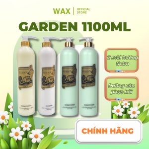 Cặp dầu gội xả dưỡng ngăn gầu Garden 1100ml giảm ngứa, hết nhờn, phục hồi tóc hư tổn, hương nước hoa 115.000₫