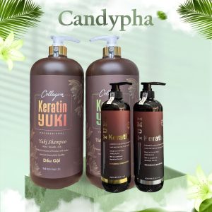 [Chính Hãng] Cặp Dầu Gội Xả Collagen Keratin YUKI 2000ML | Giảm Rụng Tóc, Kích Mọc Tóc, Phục Hồi Tóc Hư Tổn 102.899₫ - 369.000₫
