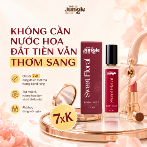 Xịt Thơm Cơ Thể Sweet Floral Body Mist - Hương Hoa Sang Trọng, Giữ Mùi Lâu 4 Tiếng 73.720₫