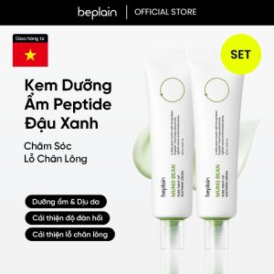 [Beplain Chính Hãng] Kem Dưỡng BEPLAIN chiết xuất Peptide Đậu Xanh, ngừa dấu hiệu lão hoá, giảm tình trạng lỗ chân lông chảy xệ 60ML 257.000₫