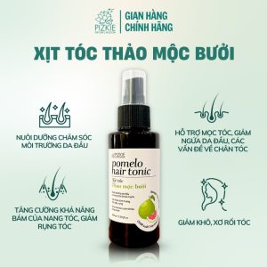 Xịt Tóc Bưởi POMELO HAIR TONIC Pizkie 100ml Dưỡng Tóc Giảm Khô Rối 127.500₫