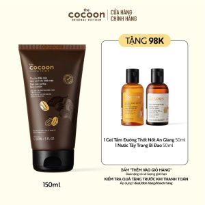 [MUA 2 GIẢM 41%] Combo 2 Tẩy da chết mặt cà phê Đắk Lắk Cocoon cho làn da mềm mại & rạng rỡ 150ml 294.000₫