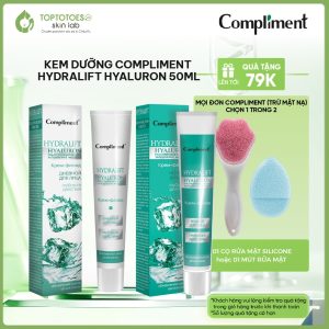 [HÀNG NHẬP KHẨU] Kem dưỡng Compliment Hydralift Hyaluron dưỡng ẩm, phục hồi và chống lão hóa 50ml 50.000₫